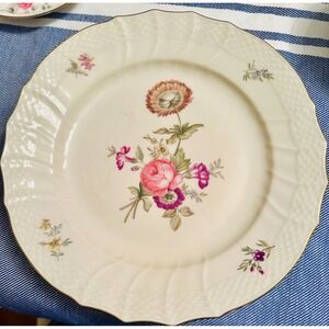 Royal Copenhagen FRIJSENBORG‎ Floral Luncheon Plate 910/1623 Antique Collectible